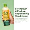 ORS Olive Oil Strengthen & Nourish Replenishing Conditioner infused with Sweet Orange Oil for Revitalizing Moisture 12.25 Ounce (Pack of 2) view 4