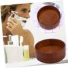 Homoyoyo Wooden Shaving Bowl Large Deep Shaving Mug for Soap Cup Tool for Men's Wet Shaving Polished Smooth Surface Safe Use view 3