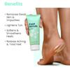 Foot Scrub with Pumice & Sea Salt | Relaxes Feet, Smoothens Rough Skin, Lightens Tan | Unisex - 100g view 4