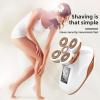 Electric Razors for Women: 3 in 1 Rechargeable Shaver with Detachable Head - 5D Wet and Dry Lady Hair Remover for Legs and Hand (Color:Rose Gold) view 3