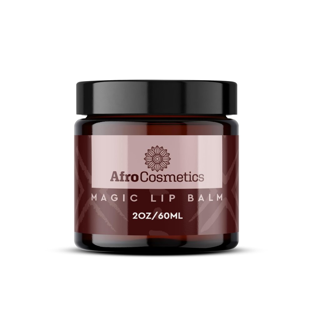 Magic Lip Balm 100% Natural Balm For Dry, Chopped, Cracked Lips (2 oz)
