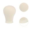 NinthAvenue Basics Canvas Mannequin Head Canvas Block Head Wig Holder Model Multifunctional Hairpieces Display Head Wig Head for Hats Caps Scarf, 22in view 3