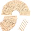 1800 Pcs Wooden Eyebrow Waxing Sticks with Handle view 1