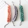 Bath Brush Back Bath Sponge Shower Body Exfoliate Strap Flower Mesh Net Shoulder Scrubber Long Sponge Shower Body Wash Brush Foaming Bath Brush Set(Green) view 2