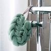 Bath Brush Back Bath Sponge Shower Body Exfoliate Strap Flower Mesh Net Shoulder Scrubber Long Sponge Shower Body Wash Brush Foaming Bath Brush Set(Green) view 3