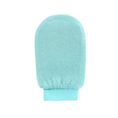 Bath Brush 1Pc Shower Spa Exfoliator Two-Sided Bath Glove Solid Colors Body Cleaning Scrub Mitt Rub Dead Skin Removal Bathroom Products Bath Brush Set(Light Green)