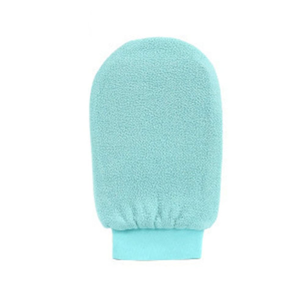 Bath Brush 1Pc Shower Spa Exfoliator Two-Sided Bath Glove Solid Colors Body Cleaning Scrub Mitt Rub Dead Skin Removal Bathroom Products Bath Brush Set(Light Green)
