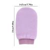 Bath Brush 1Pc Shower Spa Exfoliator Two-Sided Bath Glove Solid Colors Body Cleaning Scrub Mitt Rub Dead Skin Removal Bathroom Products Bath Brush Set(Light Green) view 2
