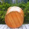 UHRLGHS Wooden Footbath Bucket,Foot gershousehold Over-The-Leg Foot Bath Bucket, Oak Thickened Thermal Foot Bath, Portable Double Ear Tub Foot Spa Bucket, Spa view 4