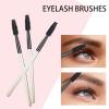 4Pcs Mascara Brush Wands Makeup Lash Spoolies Eyelash Eyebrow Brushes Spooly Applicators for Extensions Reusable(White) view 4