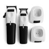 TPOB Play Barber Hair Clippers & Trimmer for Men 7500 RPM with Rubber Grips (White 2 Set) view 2