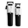 TPOB Play Barber Hair Clippers & Trimmer for Men 7500 RPM with Rubber Grips (White 2 Set) view 3