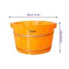Natural Wooden Footbath Bucket,Elderly Bathroom Foot Bath Barrel,Household Thick Insulation Foot Bath,Solid Wood Portable Foot Bath Bowl,Natural Thicken Foot Basin,Household Sleep,Improve view 2