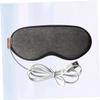 ARTSEWPLY USB Heated Steam Eye Mask for Blindfold with Hot Compress for Insomnia Travel Office Use Grey Color view 3