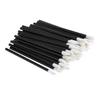 ARTSEWPLY 300pcs Disposable Lip Brush Sticks for Lipstick Gloss Flocked Sponge Head Retractable Makeup Kit view 2