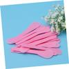 HAKIDZEL 100pcs Disposable Makeup Spatulas Frosted Cosmetic Applicators for Creams Masks Sampling Comfortable Grip Beauty Tools for Skincare Makeup Application view 3
