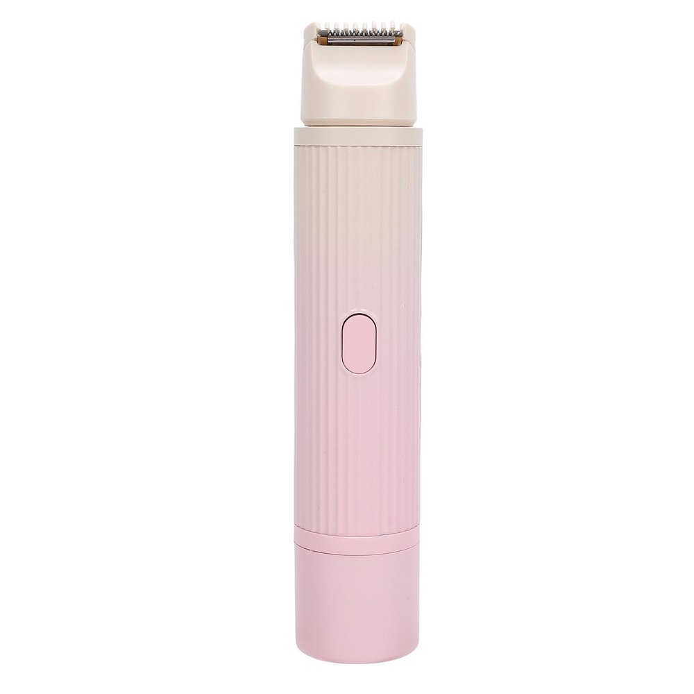 Garosa Electric Lady Clipper for Women, Bikini Trimmer Electric Ladies with Dual Head Design Hair Removal Tool for The Entire Body (Gradient Pink)