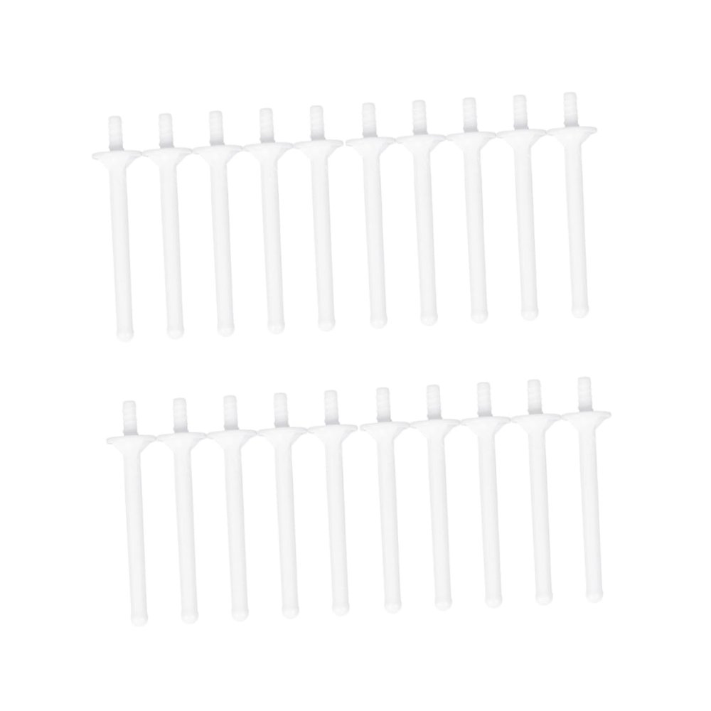 ARTSEWPLY 20pcs Disposable Nose Hair Sticks Plastic Rods for and Easy Hair Removal for Eyebrow and Nose Use and Lightweight Wands