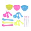 ARTSEWPLY 3set Diy Facial Mask Bowl Brush Stick Spoon Skincare Tools for Ladies Reusable Kit view 1