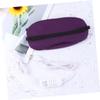 ARTSEWPLY USB Steam Eye Mask for and Insomnia Support Soft Comfortable Blindfold with Thermal Protection for Travel Office and Home Use Romantic Purple view 3