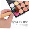 KAILIKETIY 2pcs Concealer Pallet Vanity Board Brush for Elf Makeup Accessories Concealer view 3