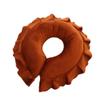 Beauty Salon Massage Head Pillow U Shaped Head Pillow Memory Foam Face Down Massage Pillow Soft Face Cradle Cushion (Dark Orange) view 1
