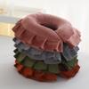 Beauty Salon Massage Head Pillow U Shaped Head Pillow Memory Foam Face Down Massage Pillow Soft Face Cradle Cushion (Dark Orange) view 2
