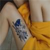 2 pieces herbal tattoo sticker juice waterproof long-lasting men and women, semi-permanent non-reflective Geisha flower arm sticker view 4
