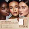 6 In 1 Multi-Use Foundation StickHydrating Tinted Moisturizer, Highlighter & Blush Solid Stick for Natural, Buildable Coverage (03, 0.63 Oz) view 4