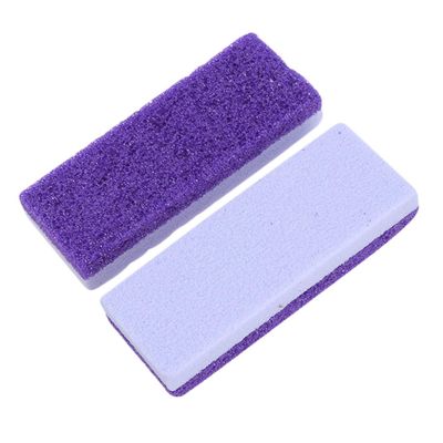 ARTSEWPLY 2pcs Double-Sided Foot Pumice Stone Callus Remover Foot Care Scrubber Dead Skin Remover