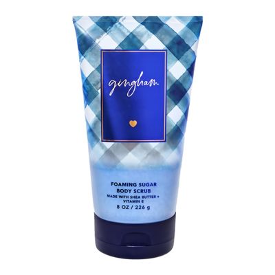 Bath and Body Gingham Body Scrub, 8 oz