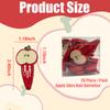 20 Pcs Red Apple Slice Snap Hair Clips - Apple Slice Hair Barrettes, Fruit Snap Hair Clips, Apple Hair Pins, Stylish Hair Accessories for Girls & Women view 2
