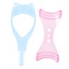 HAKIDZEL 2pcs Eyelash Aid Brush Comb Makeup Applicator Template Eyeliner Brush Stencil Tool for Natural Eyelash Application view 1