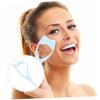 HAKIDZEL 2pcs Eyelash Aid Brush Comb Makeup Applicator Template Eyeliner Brush Stencil Tool for Natural Eyelash Application view 4