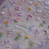 Flower Nail Stickers Summer Floral Leaf Plant 5D Embossed Nail Decals Spring Floral Nail Art Supplies Self-Adhesive Nail Art Design Flowers Stickers for Nails Art Decoration for Women view 2