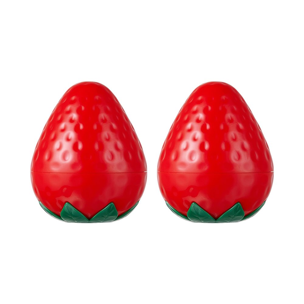 TONYMOLY Strawberry Hand Cream 2-Pack Hydrating Hand Lotion with Strawberry Extract & Shea Butter, Moisturizing, Lightweight, Travel-Friendly, Softens & Nourishes Hands, 1.05 oz Each