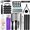Ultimate 36-in-1 Professional Pedicure Set  Extra Strength Callus Remover Gel, Double-Sided Foot Scraper, Pumice Stone, Foot Rasp, and Complete Foot Care Tools for Soft, Smooth Feet. (8oz) view 1