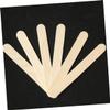 Didiseaon 100pcs Wooden Waxing Spatulas Disposable Tongue Depressors for Hair Removal for Salon and Home Use Safe and Odorless Rounded Ends for Comfort view 2