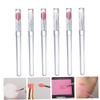 BELLIFFY 6pcs Portable Silicone Lip Brush Lids Lipstick Applicator for Application for Daily and view 4