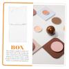 COSMEVIVI 4pcs Square Empty Blush Boxes for Cosmetics Storage Compact Highlighter Containers Practical Makeup Cases for Travel and Daily Use view 4
