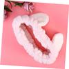 Didiseaon Cat Ear Headband for Girls Stylish Mask Cat Headwear Spa Headband Pink view 2