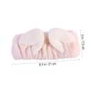 Didiseaon Cat Ear Headband for Girls Stylish Mask Cat Headwear Spa Headband Pink view 4
