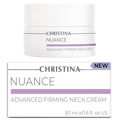 Christina Nuance Neck Firming Cream  Advanced Tightening & Lifting for Neck & Dcollet  Smooths Wrinkles, Firms Sagging Skin & Enhances Elasticity  Deep Moisturizing & Plumping Formula  1.7 fl oz