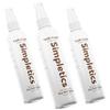 Simpletics Himalayan Sea Salt Spray for Straight & Wavy Hair - All Natural, 5 Ingredient, Texturizing & Volumizing Product - Vanilla Scented - Adds Volume, Texture, Beach Look to Men & Women, 3 Pack view 1