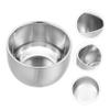 PAMINGONO 2pcs Professional Shaving Cup Shaving Bowl Comfortable Grip for Home Use Travel Convenient for Men Durable Easy to Use view 3