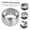 PAMINGONO 2pcs Professional Shaving Cup Shaving Bowl Comfortable Grip for Home Use Travel Convenient for Men Durable Easy to Use view 4