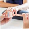 BELLIFFY 2pcs Cosmetic Powder Brush Ergonomic Handle for Loose Powder and Blush Application Convenient Makeup Tool for Daily Use for Nail Dust Removal and Makeup view 4