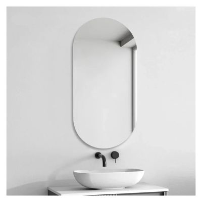 20 X 40 Inch Oval Shower Bath Mirror Cabinet Wall Mounted Magnifying Self Haircut Shaving Bath Mirror,Mirrors