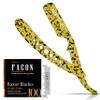 Facn Straight Razors for Men - Professional Barber Straight Edge Razor Kit with 100 Blades, Classic Stainless Steel Barbero Shaver for a Smooth & Precise Shave, Premium Barber Razor for Men's Shaving view 1