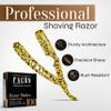 Facn Straight Razors for Men - Professional Barber Straight Edge Razor Kit with 100 Blades, Classic Stainless Steel Barbero Shaver for a Smooth & Precise Shave, Premium Barber Razor for Men's Shaving view 2